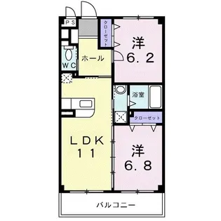 Boar’s Masa【2階】の間取り