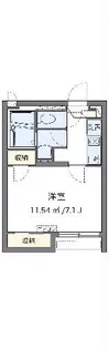 クレイノレーヴ かえで【2階】の間取り