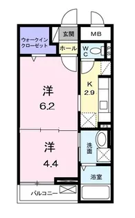 モデルノ【1階】の間取り