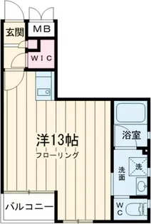 第7丸仙ハイツ【3階】の間取り