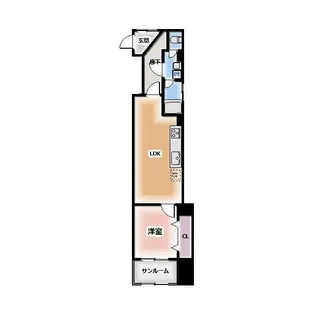 桑名ビル【3階】の間取り