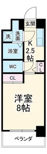 グランコート千種【1階】の間取り