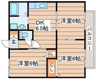 ファミールふじ【2階】の間取り