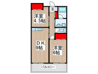 大久保ビル【3階】の間取り