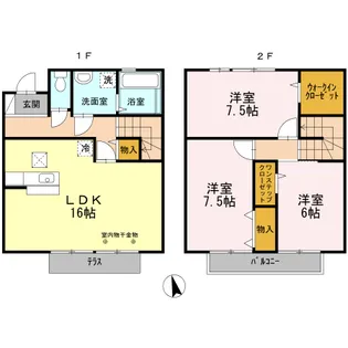 エスペランサ23の間取り