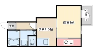 フルハイツ元今【2階】の間取り