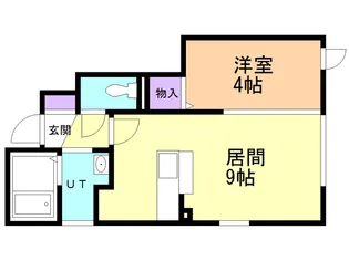 クワトロ【1階】の間取り