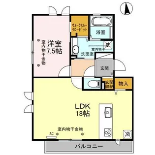 パーク【3階】の間取り