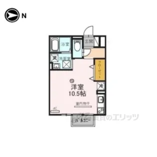 エポックシーマ【1階】の間取り