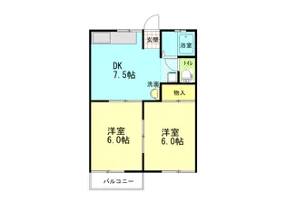 アメニティ・ハイツ【2階】の間取り