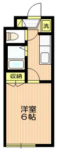 ジョイフル鈴木【2階】の間取り