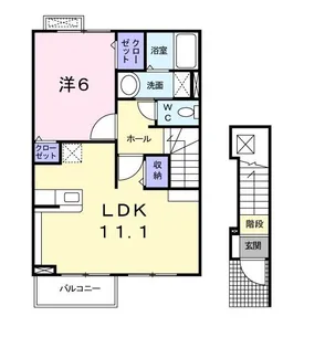 メゾン78【2階】の間取り