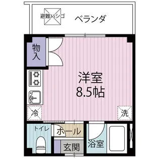 ルミエール武田【3階】の間取り