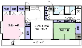 フィルハイム仙川【3階】の間取り