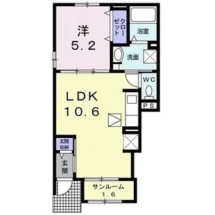 マルゼンI【1階】の間取り