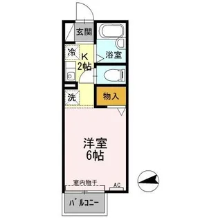 セピア・コート【2階】の間取り