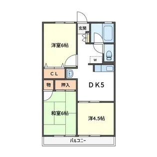 シティハイムジュネス【2階】の間取り