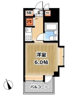 ライオンズマンション川口並木第二【8階】の間取り