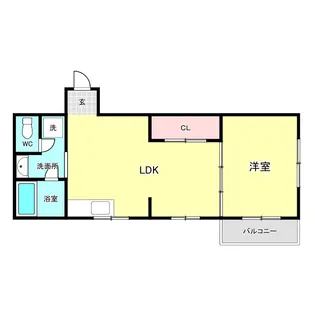 エステート石田【2階】の間取り