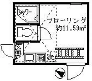 フェリスプロミス【2階】の間取り