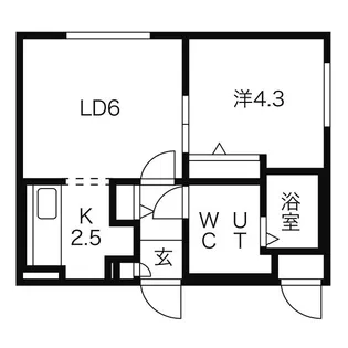 タカライーストヒルズ【1階】の間取り
