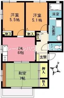 ベストハイツ【1階】の間取り