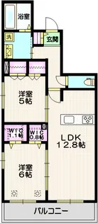 エスポワール大宮【2階】の間取り