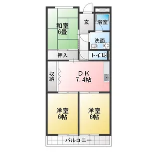 Linpia MAKI【2階】の間取り