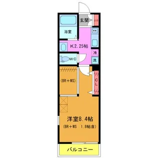 CARDINAL CREST【1階】の間取り