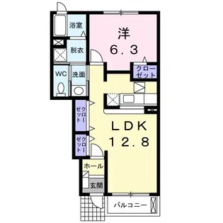 ストーリアB【1階】の間取り