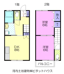 ミヤビハイツ IIIの間取り