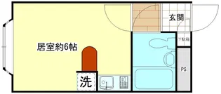べルピア浦賀第一【1階】の間取り