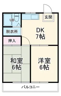 メゾンビブレ【2階】の間取り