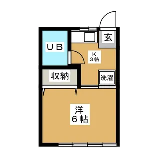 橘荘5号館【2階】の間取り