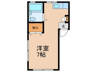 ウッディ・ハウス【2階】の間取り