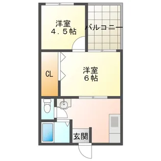 第15三共ビル【3階】の間取り