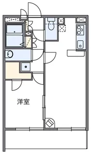 EASTFIELDII【1階】の間取り