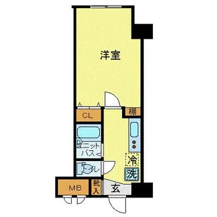 Renato広瀬通【9階】の間取り