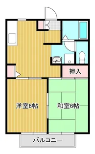 ディアスファミール【1階】の間取り