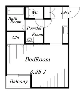 プレアデス【2階】の間取り