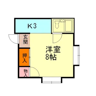 NOOK M-6【2階】の間取り