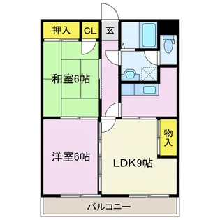 今井マンション【3階】の間取り