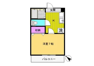 ラフィーネMATSUNAGA5【3階】の間取り