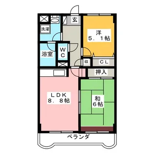 RESPIRAR【1階】の間取り