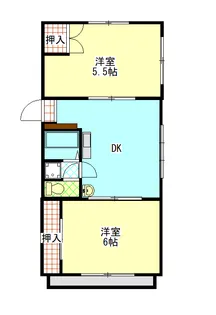 アクア21【2階】の間取り