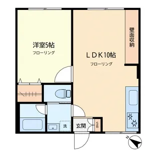 柿の木坂東豊エステート【3階】の間取り