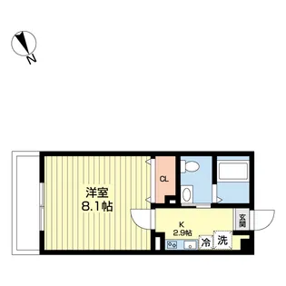 グレース新鎌ヶ谷【2階】の間取り