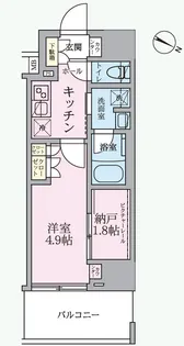 ARKMARK成増(アークマークナリマス)【7階】の間取り
