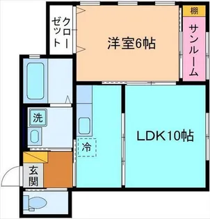 フォンテ【1階】の間取り