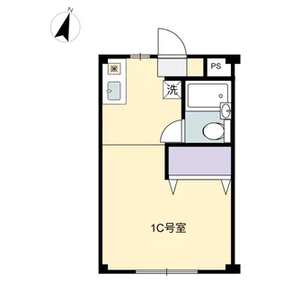 鳥取県倉吉市上井町1【アパート】の間取り